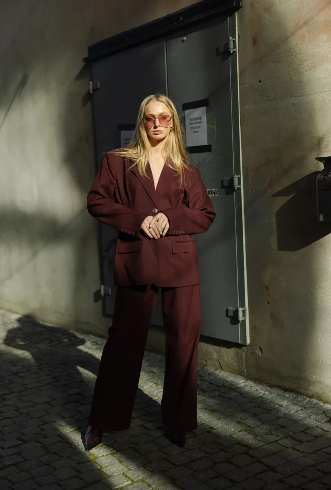 Gestuz Paula GZ Waist Blazer Aronia dressjakke 3