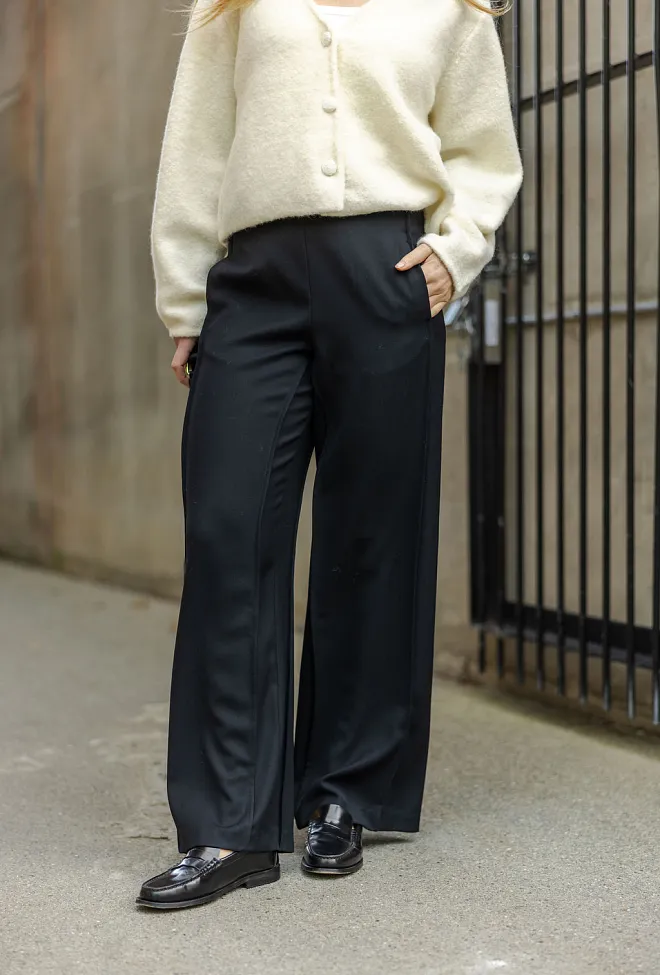 Carma collection Hilde Pant Black dressbukse 9