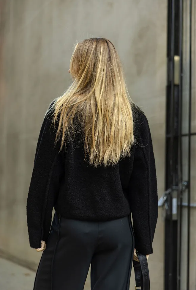 Carma collection Anne Knit Black cardigan 16