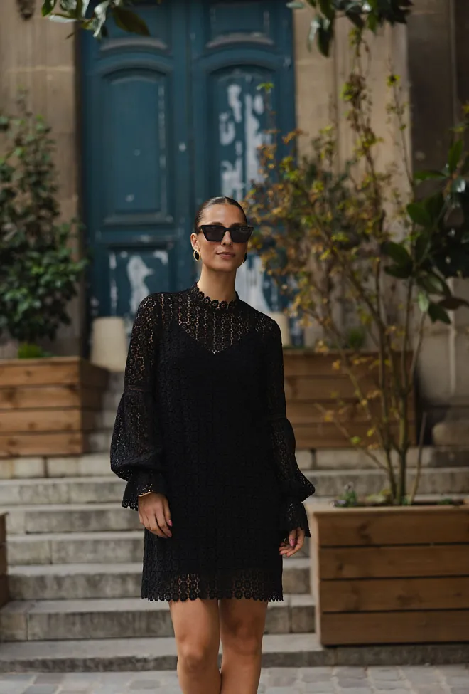 HiiL Studio Blake Dress Black kjole 11