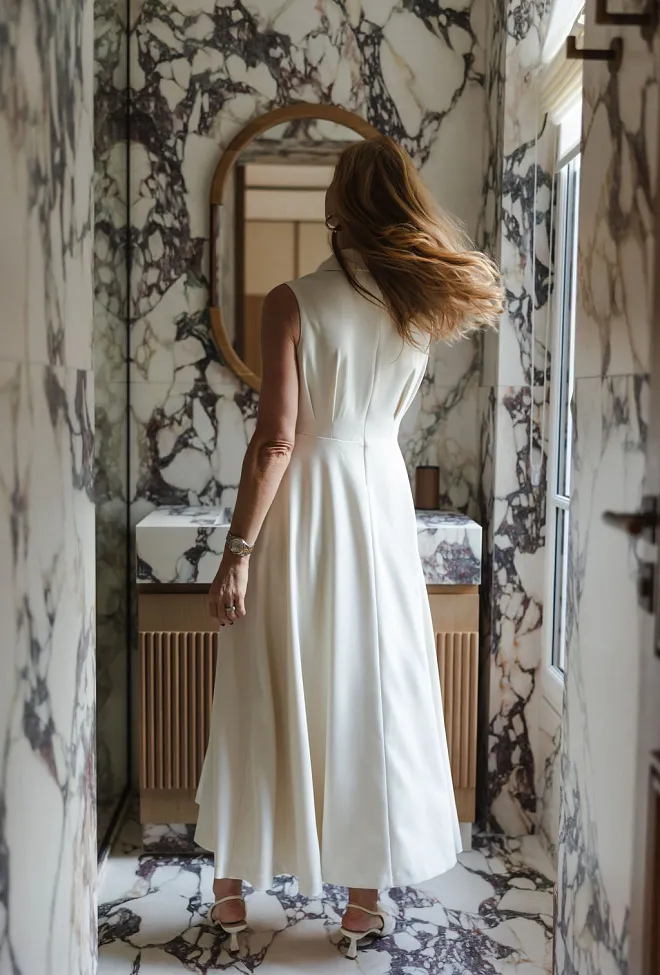 hiil studio louise dress ivory kjole offwhite 3