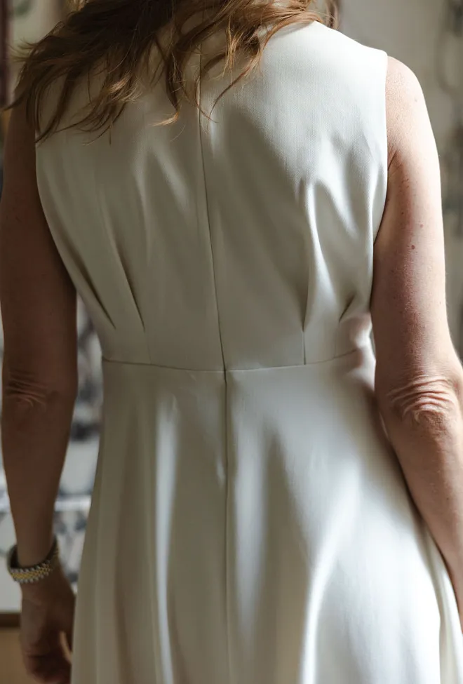hiil studio louise dress ivory kjole offwhite 4