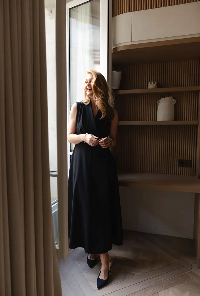 hiil studio louise dress black kjole sort 5