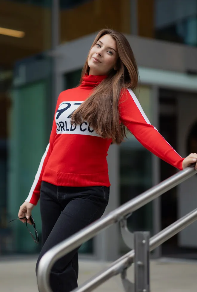 We norwegians Worldcup Sweater Red genser 4