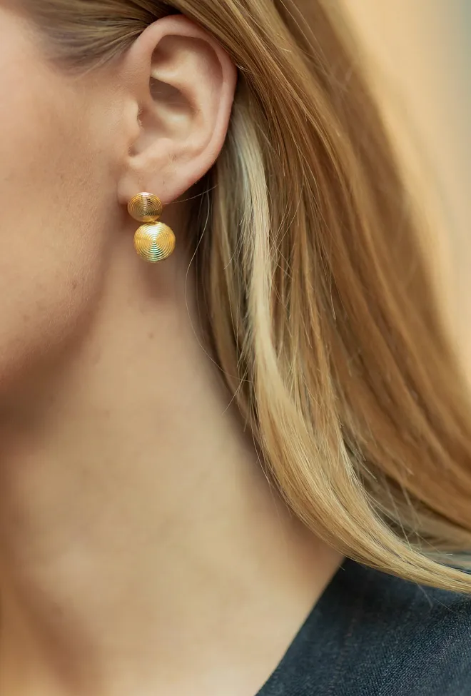 Liè studio The Rita Earrings Gold øredobber