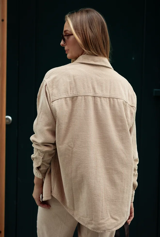 American Vintage Padow Shirt Mastic skjorte 8