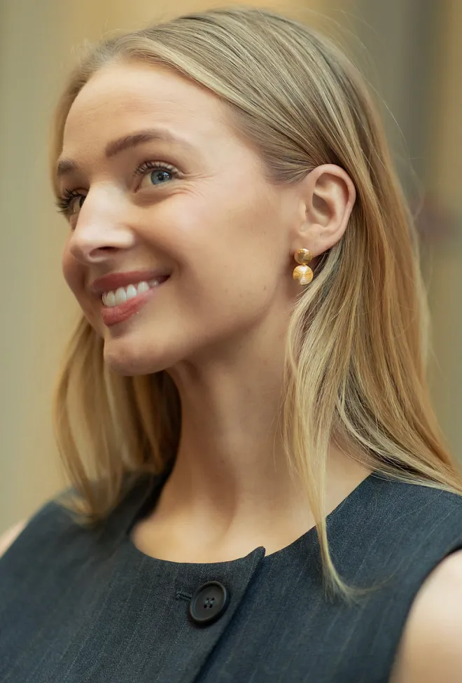 Liè studio The Rita Earrings Gold øredobber 2