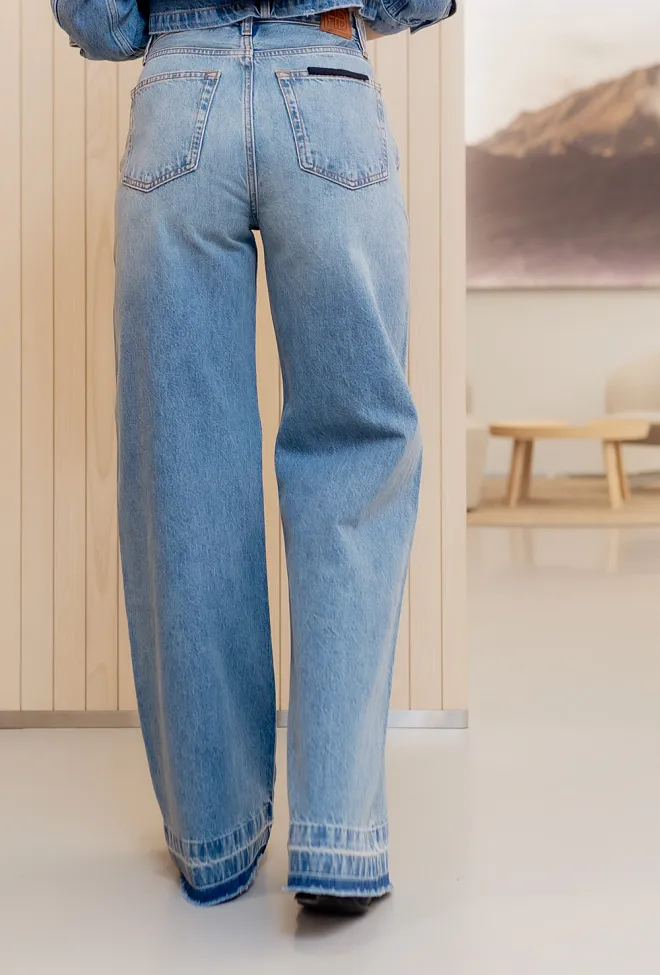 Anine BIng Lewis Jean Caspian Blue jeans 5