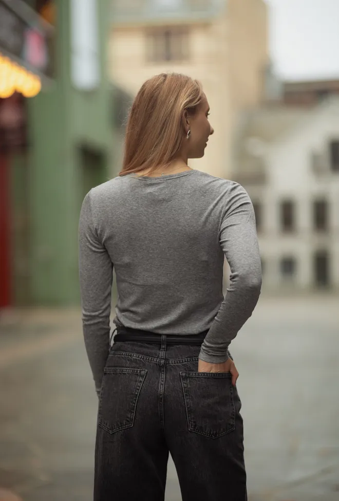 Munthe Lutest Sweater Grey genser topp 5