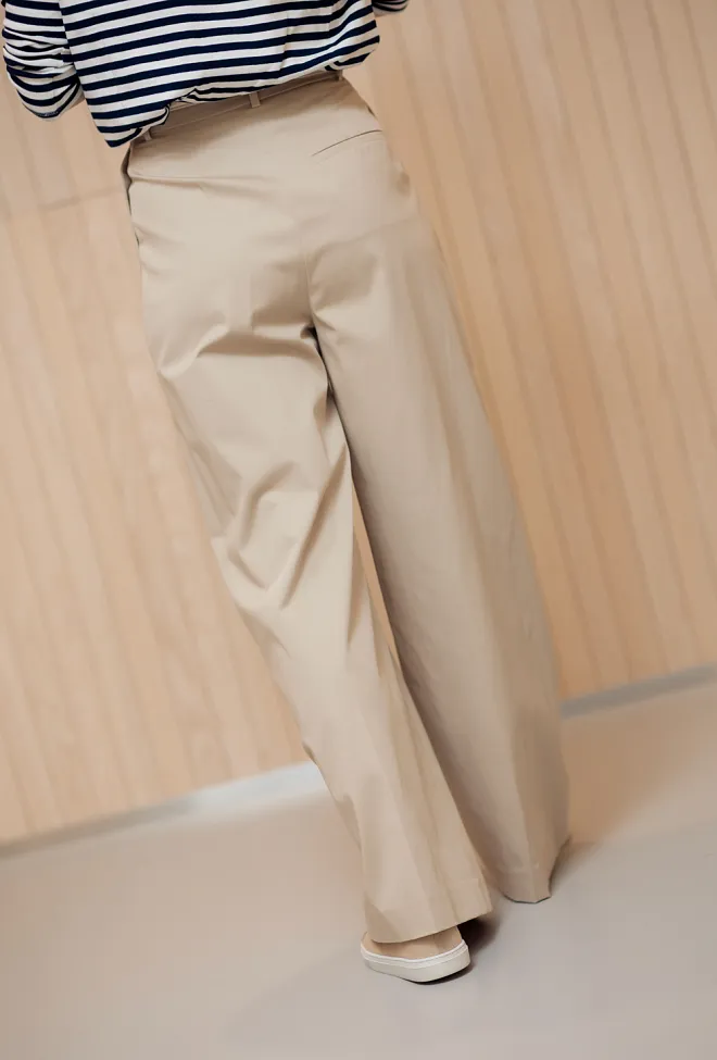 Anine Bing Lou Trouser Beige bukse 6