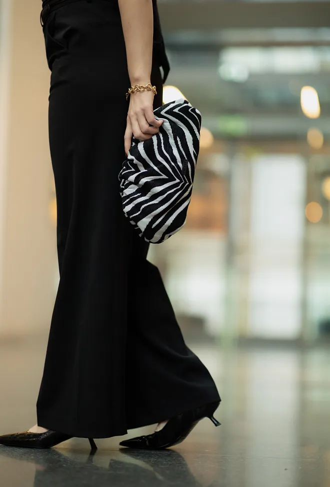 DAY ET Day Zebra Clutch Black partyveske 2