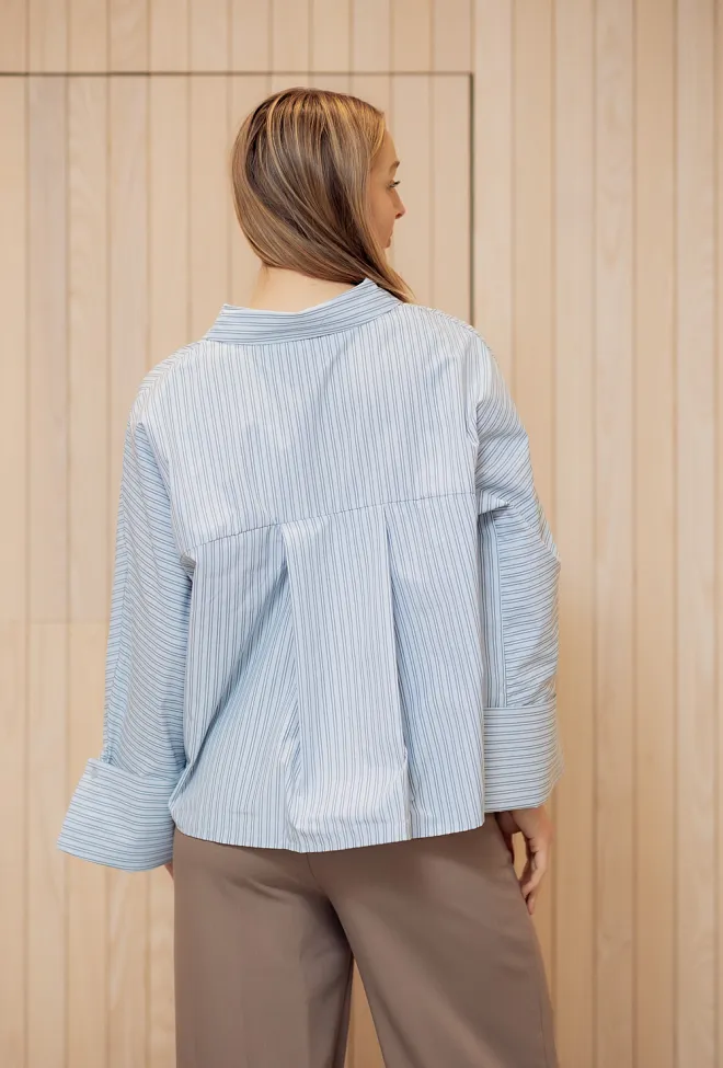 Iben Atari Shirt Sky Stripe skjorte 5