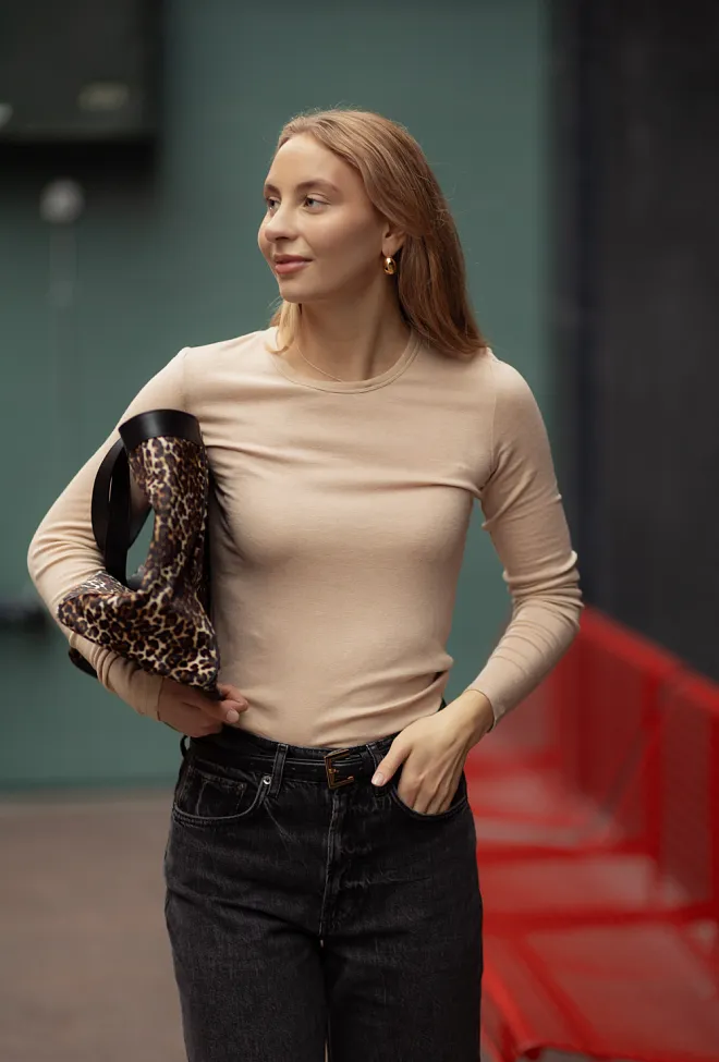 Munthe Lutest Sweater Sand genser topp 2