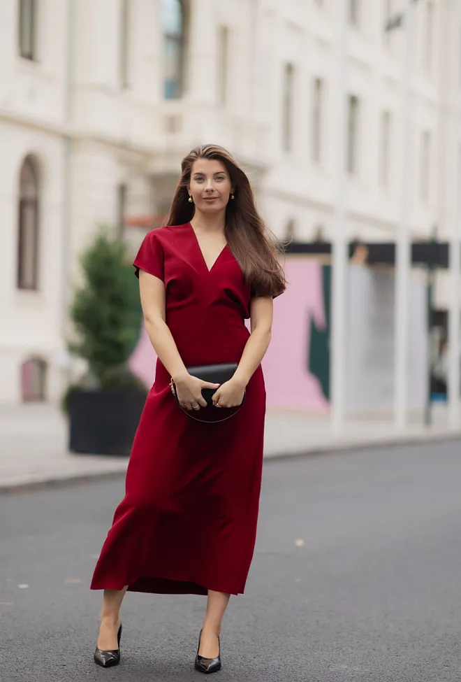 Anine bing Zadig Dress Cabernet maxikjole