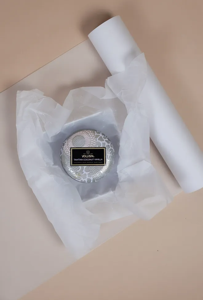 Voluspa Mini Tin Candle Tahitian Coconut Vanilla 25t duftlys 3