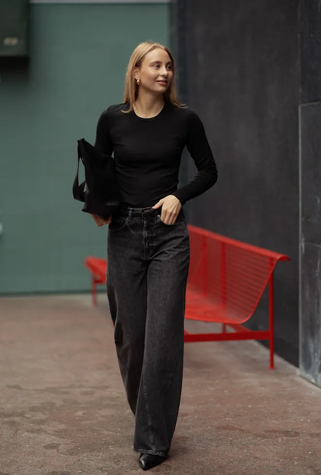 Munthe Lutest Sweater Black genser topp 5