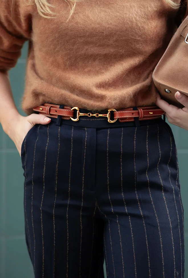 Andiata Gadia Leater Belt Cognac belte 3