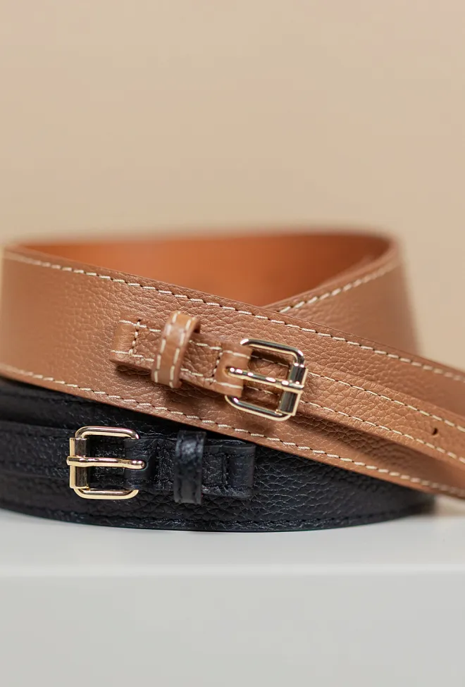 Maison bonet Woman Belt 94298G Havana belte 7