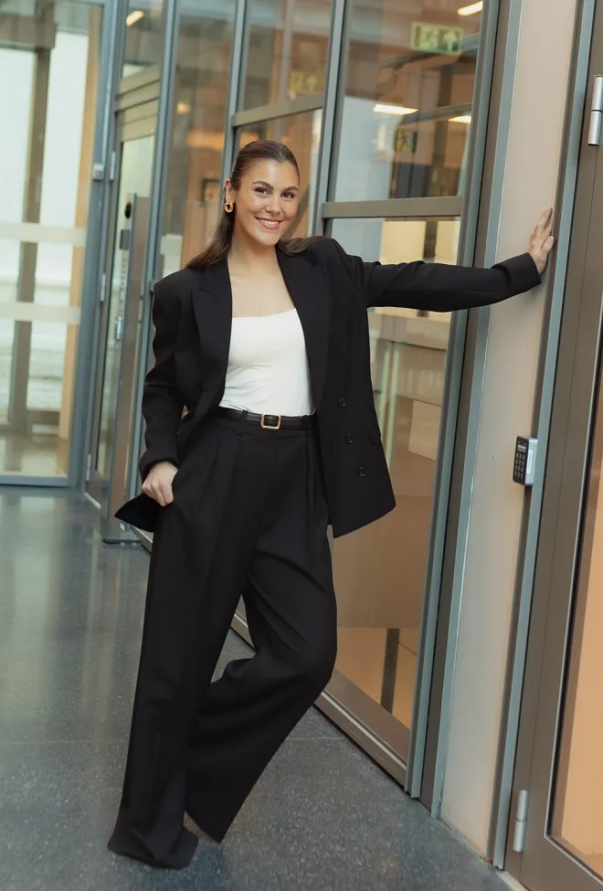 Anine Bing Aretha Blazer Black dressjakke 2
