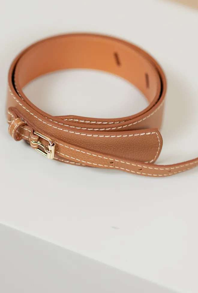 Maison bonet Woman Belt 94298G Havana belte 2