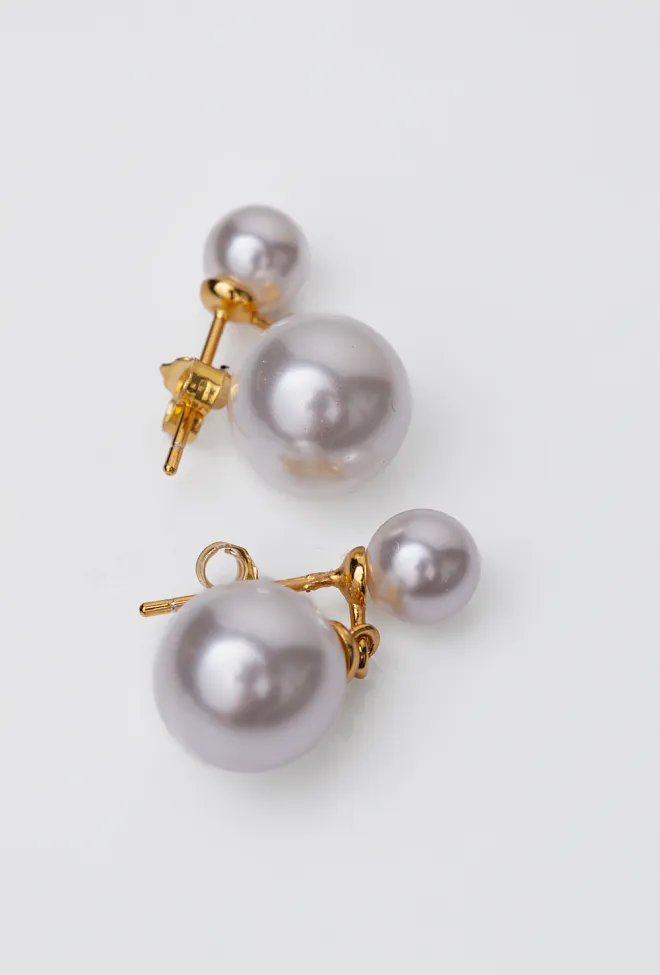 Hiil studio jewelry Vintage Pearl Earrings Pearl øredobber 3