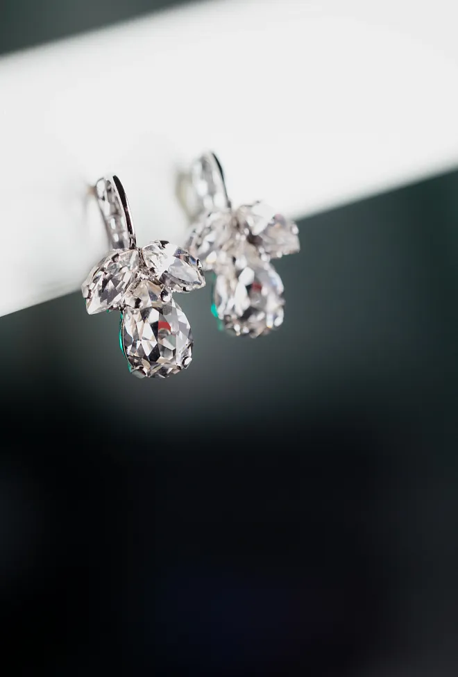 Caroline Svedbom Mini Drop Necklace Crystal smykke 3