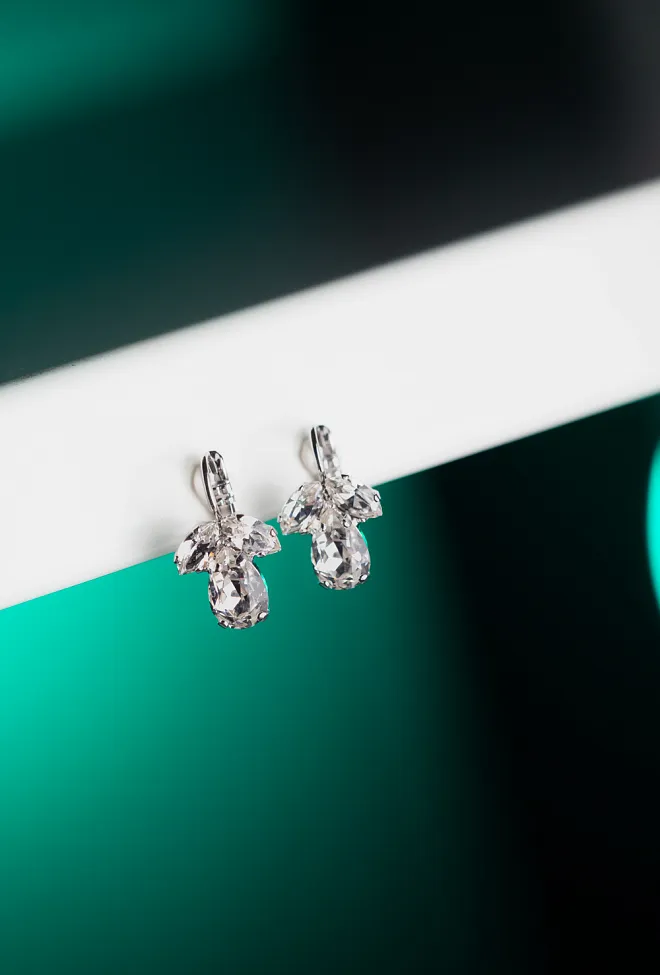 Caroline Svedbom Mini Drop Necklace Crystal smykke 2
