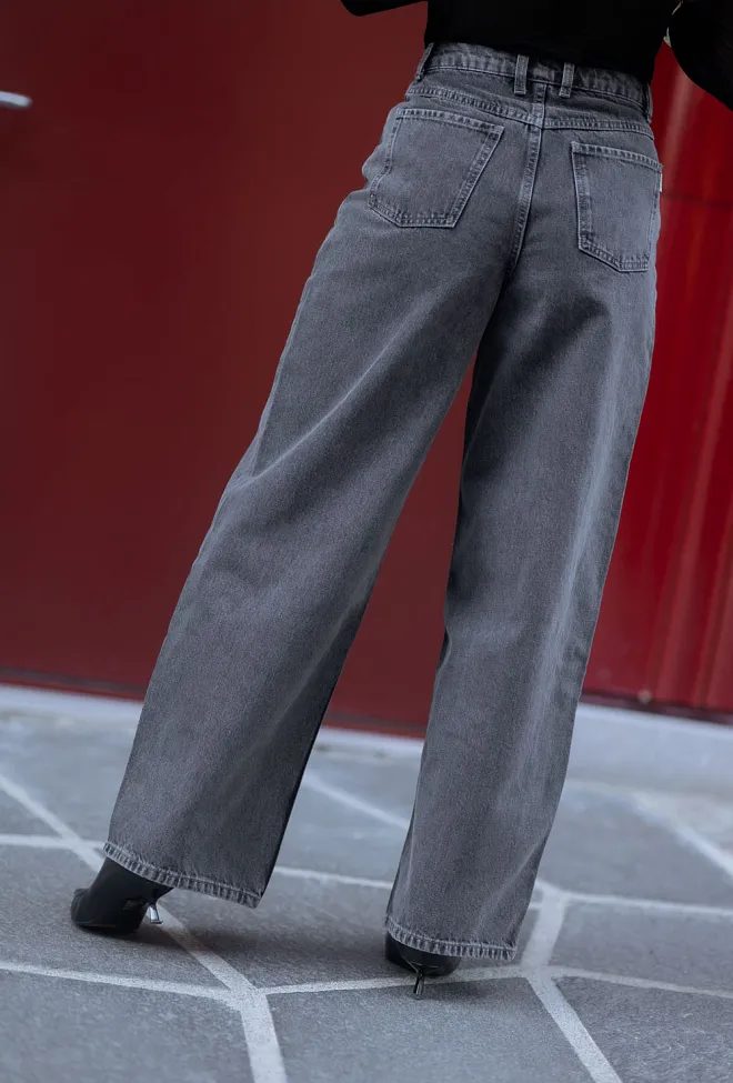 Remain Cocoon Denim Pants Frost Gray jeans 3