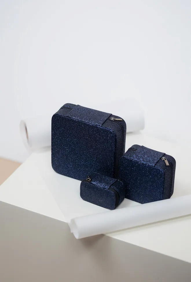 DAY ET Day Glitter Jewelry Square Big Navy Blazer smykkeskrin 4