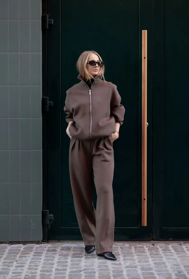 Remain Soft Cocoon Pants Chocolate Martini bukse 7