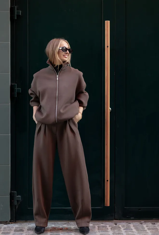 Remain Soft Cocoon Pants Chocolate Martini bukse 2