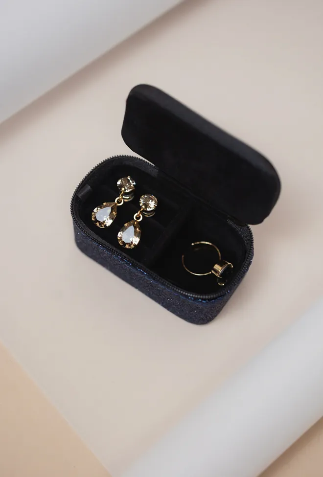 DAY ET Day Glitter Jewelry Micro Navy Blazer mini smykkeskrin 2