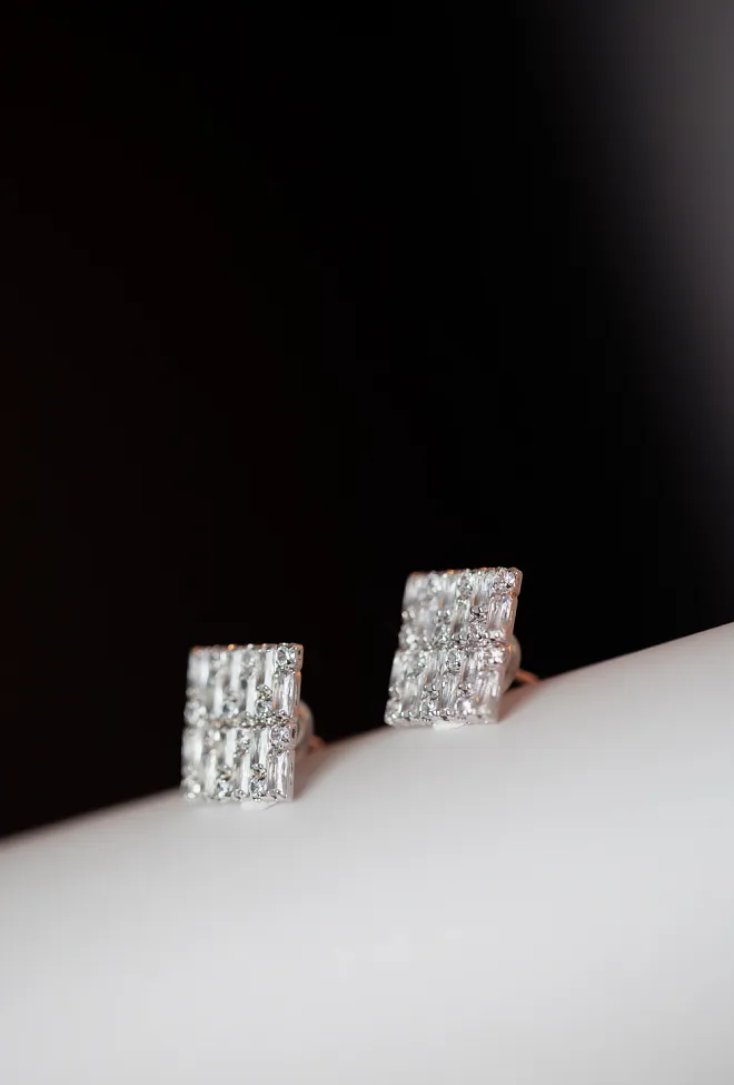 Caroline Svedbom Evelyne Earrings Rhodium øredobber 3