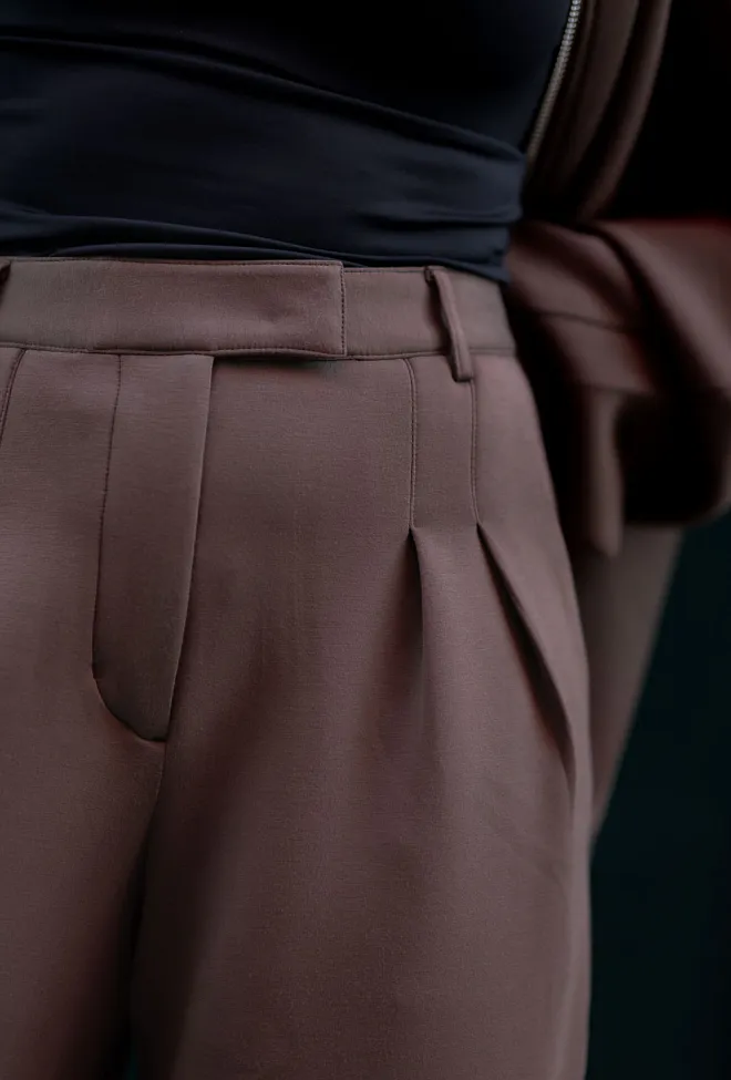 Remain Soft Cocoon Pants Chocolate Martini bukse 4