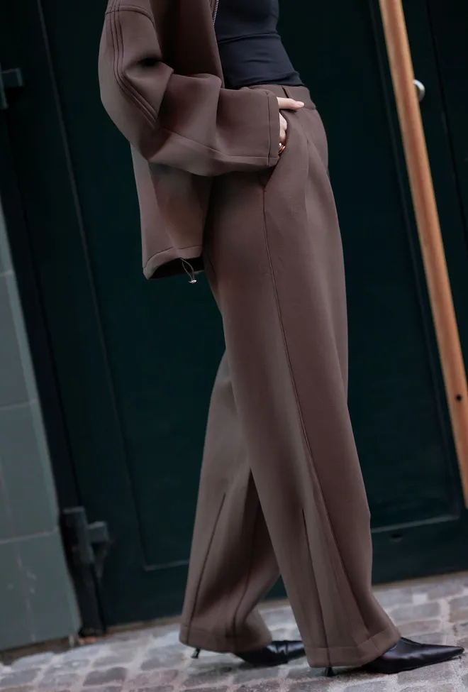 Remain Soft Cocoon Pants Chocolate Martini bukse 5