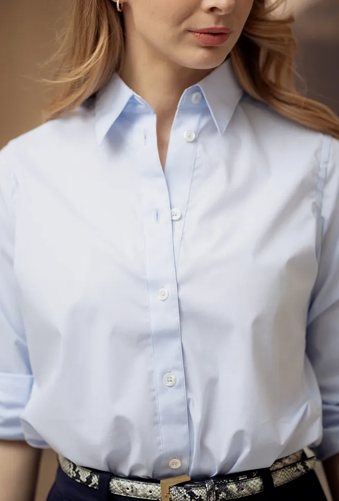 Sand Copenhagen 8377 Sirena Shirt Blue skjorte 3