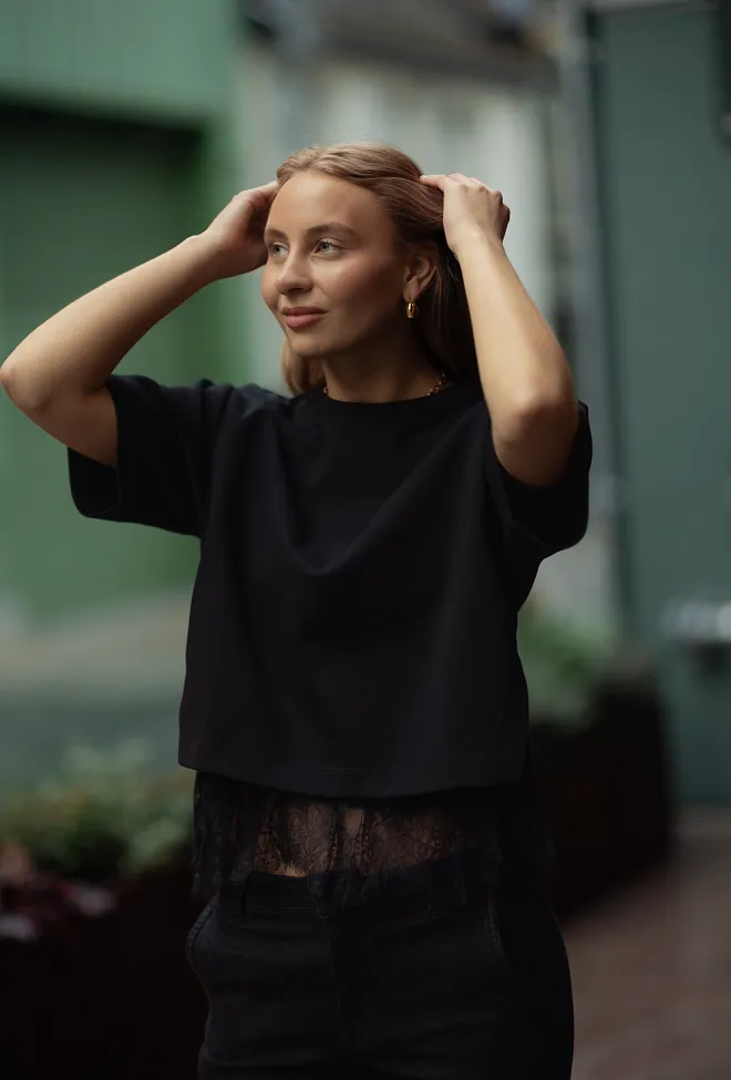 Munthe Rach Top Black topp 2