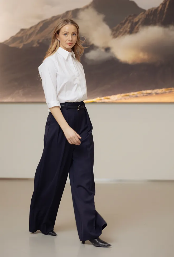 Sand Copenhagen 8377 Sirena Shirt Pure White skjorte 5