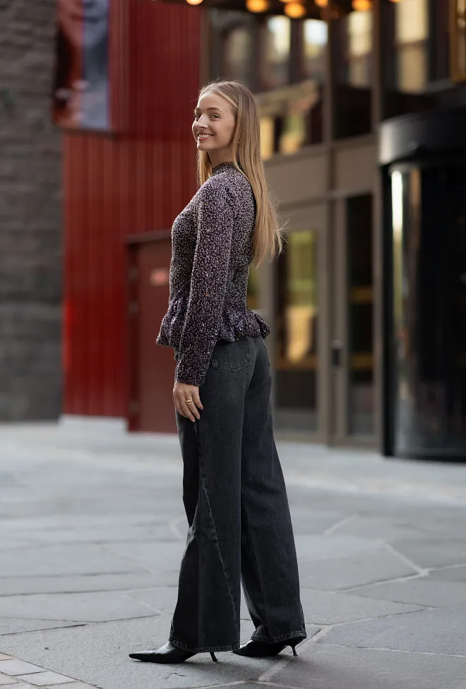 Anine Bing Brie Jean Arctic Night jeans 7