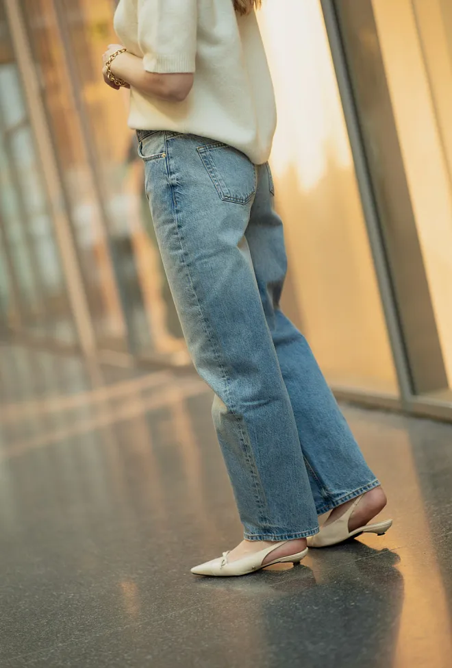 Anine Bing Fritz Jean Baltic Blue jeans 3