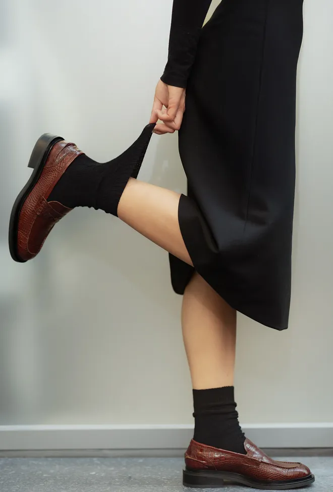 Oroblu Gwen Socks Wool/Cashmere Black sokker