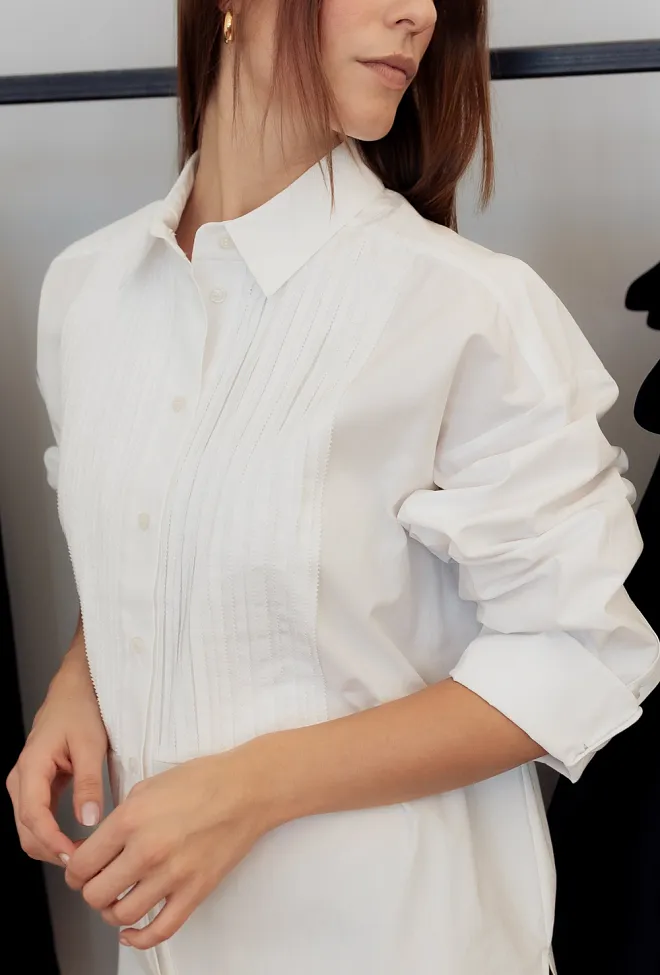 Munthe bahar shirt white skjorte hvit 3