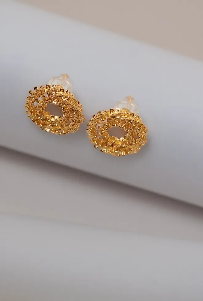 Caroline Svedbom Gemma Earrings Gold øredobber 2
