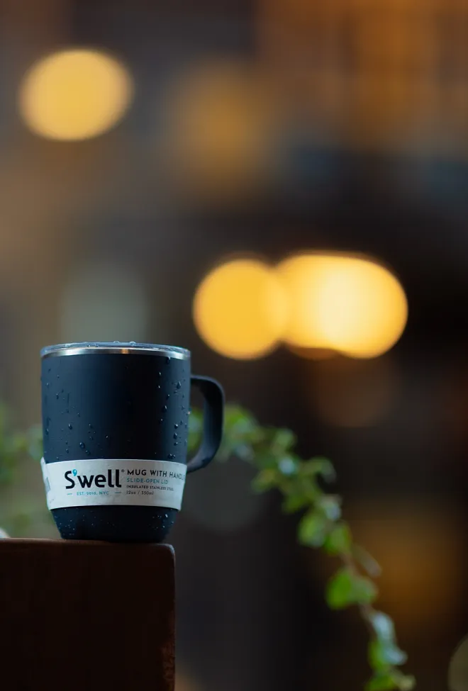 S´well Azurite Mug With Handle 350ml termokopp