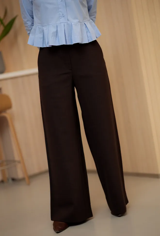 Five Units Laura FV Long 085 Smoked Oak Melange dressbukse