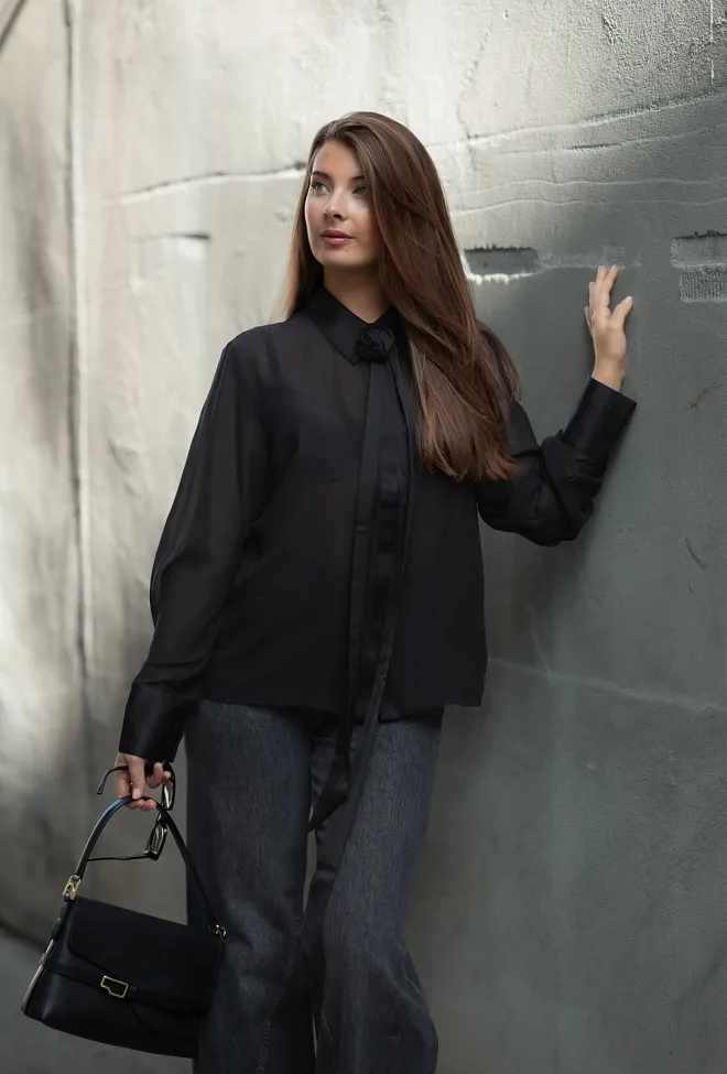 Gestuz Lynne GZ Shirt Black bluse