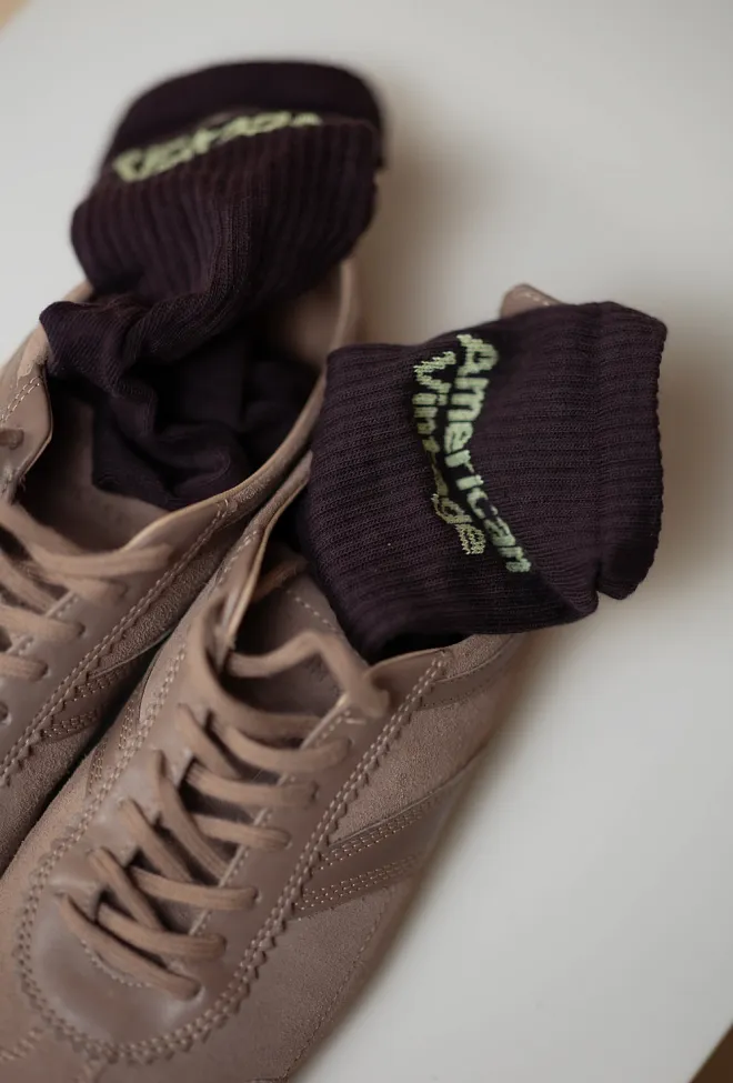 American Vintage Clypson Socks Ebony sokker 2