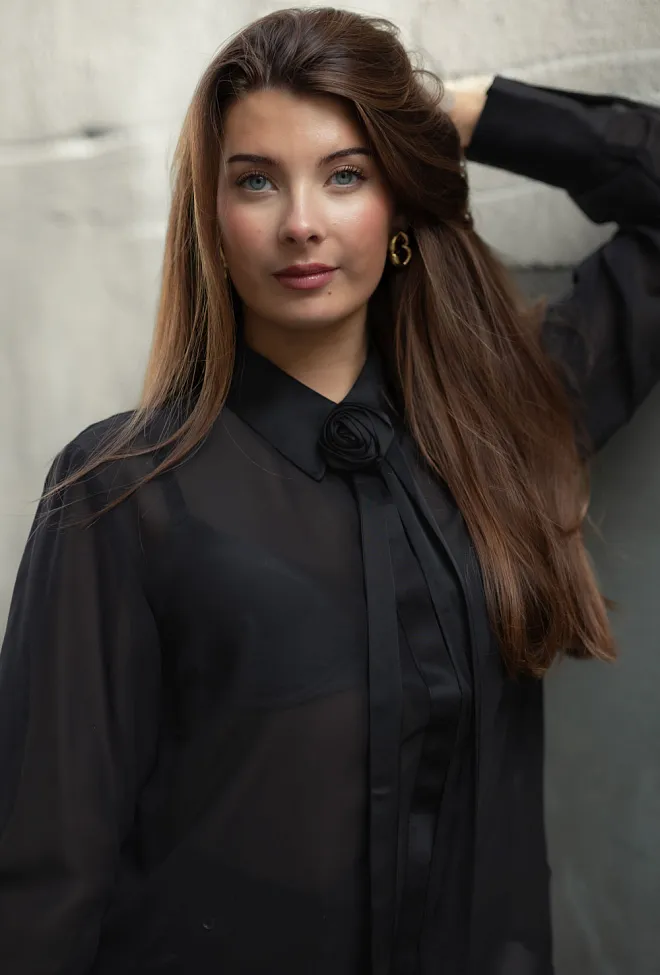 Gestuz Lynne GZ Shirt Black bluse 2