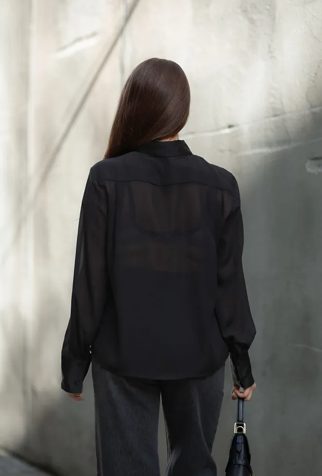 Gestuz Lynne GZ Shirt Black bluse 5