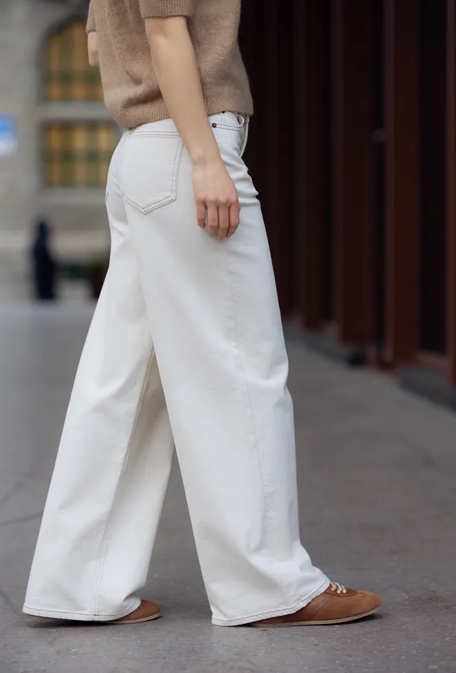 Five Units Abby FV Long 710 Vanilla Bean Denim jeans 4